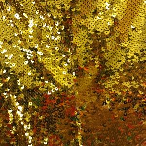 Gucci Sequin Pants Gold